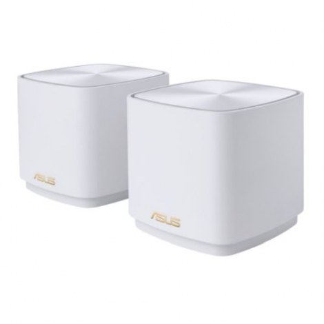 Asus | AX1800 Wireless Dual Band Mesh Router | ZenWiFi AX Mini XD4 (2 pack) | 802.11ax | 1201 Mbit/s | 10 Mbit/s | Ethernet LAN - 2